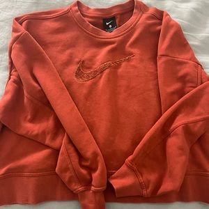 Nike cropped sweatshirt